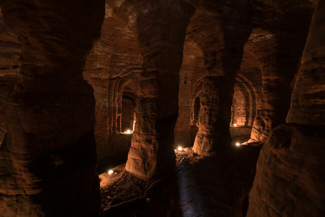Заешка дупка води до подземно царство на 700 години