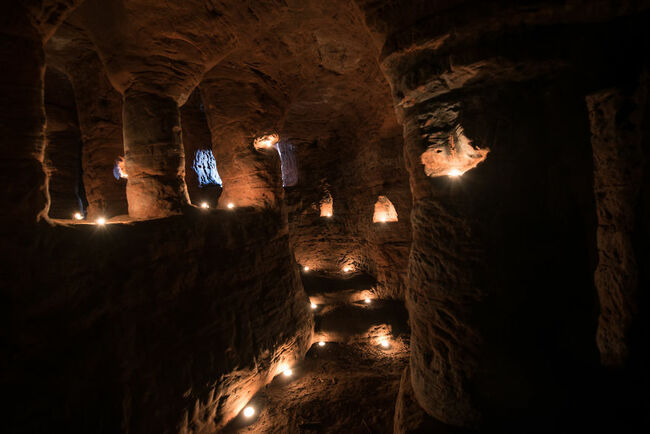 Заешка дупка води до подземно царство на 700 години