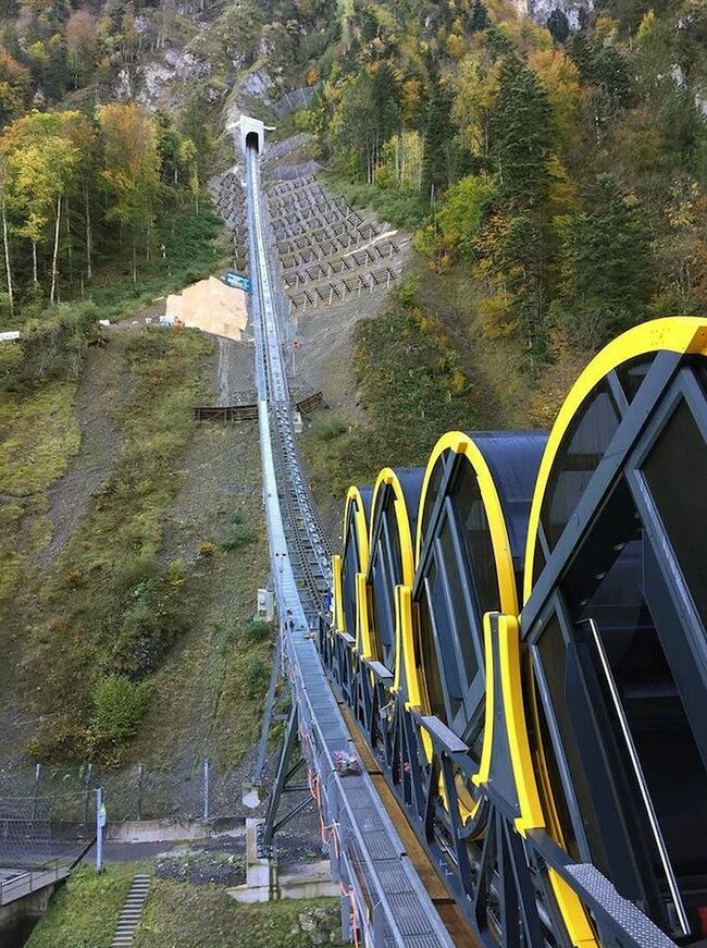 Създадоха най-стръмната жп линия в Швейцария