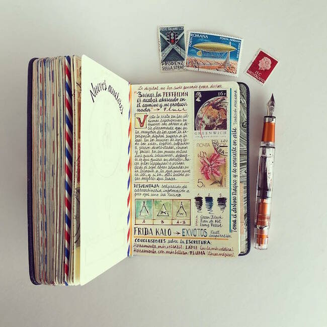 Надникнете в дневника на един художник-пътешественик