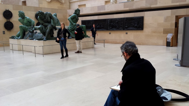 Разходка в Лувъра - танц на съзнанието (снимки)