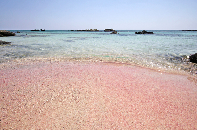 Сред чудесата на природата: 7 уникални розови плажа
