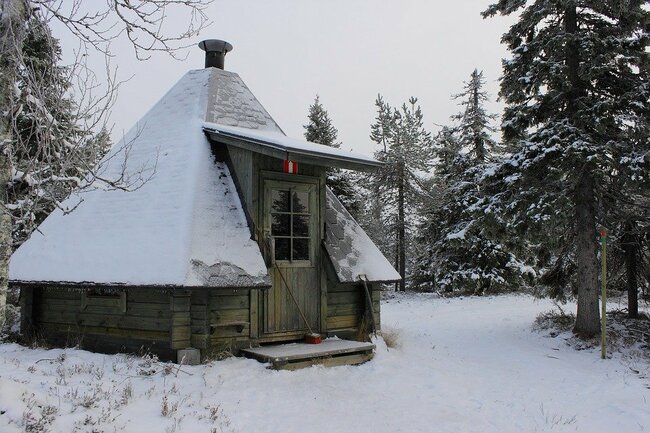 Коледен дух и снежна красота от Лапландия