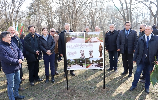 Положиха основен камък на бъдещия паметник на Васил Левски в Русе