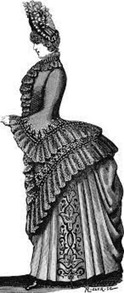 Как се е променило дамското облекло в края на XIX и началото на XX век?