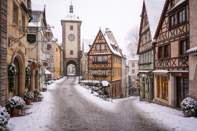 5 градчета в Европа, които през зимата изглеждат като приказни